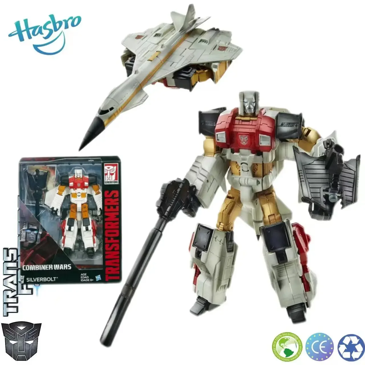 Hasbro Transformers Idw Classic Combiner Wars Silverbolt 17Cm Voyager Class Original Action Figure Toys for Boys Kids Children
Hasbro Transformers Idw Classic Combiner Wars Silverbolt 17Cm Voyager Class Original Action Figure Toys for Boys Kids Children