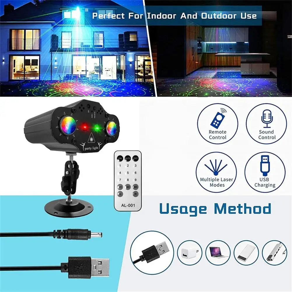 1 Pcs Stage DJ Party Strobe Lights 72 Patterns Adjustable Angle Disco Voice Controlled for Club Family Holiday Christmas Lamp 
1 Pcs Stage DJ Party Strobe Lights 72 Patterns Adjustable Angle Disco Voice Controlled for Club Family Holiday Christmas Lamp