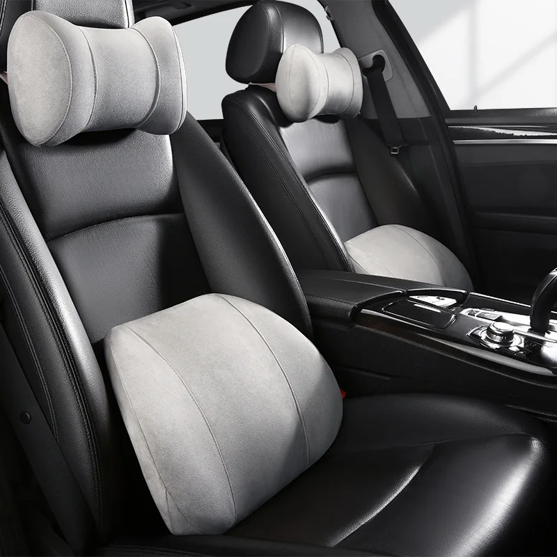 Car Headrest Lumbar Support Memory Space Cotton Waist Support Car Seat Neck Pillow Backrest Cushion Car Interior Accessorier
Car Headrest Lumbar Support Memory Space Cotton Waist Support Car Seat Neck Pillow Backrest Cushion Car Interior Accessorier