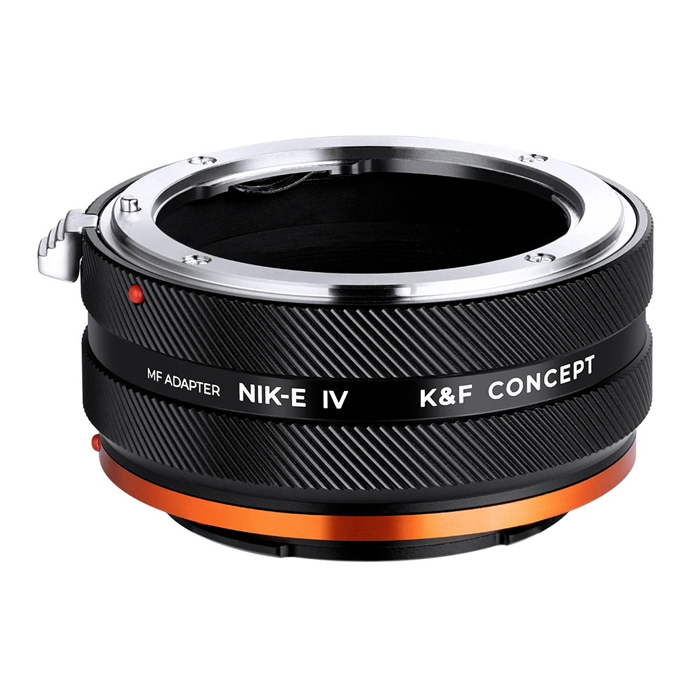 

K&F Concept Nik-E Nikon F AI mount Lens to Sony E FE mount Cameras Adapter Ring for Sony A6400 A7M3 A7R3 A7M4 A7R4