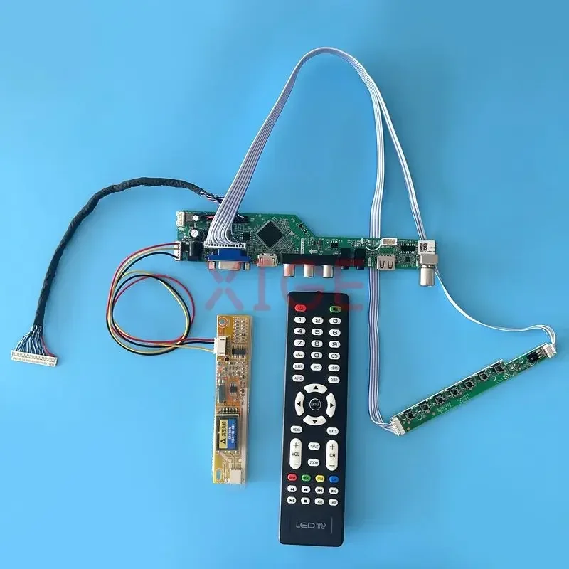 Плата контроллера ЖК-драйвера подходит для HT14P12 IASX16C LP141E2 LVDS 30 Pin 1400*1050 Screen Kit DIY Аналоговое ТВ AV + USB + IR + VGA + HDMI 1CCFL
Плата контроллера ЖК-драйвера подходит для HT14P12 IASX16C LP141E2 LVDS 30 Pin 1400*1050 Screen Kit DIY Аналоговое ТВ AV + USB + IR + VGA + HDMI 1CCFL