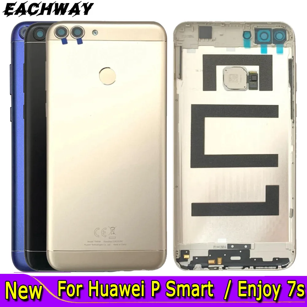 Крышка батарейного отсека для Huawei P smart, Задняя стеклянная панель, задний корпус, чехол FIG-LX1 AL10 для Huawei Enjoy 7S, задняя крышка со сканером отпечатков пальцев
Крышка батарейного отсека для Huawei P smart, Задняя стеклянная панель, задний корпус, чехол FIG-LX1 AL10 для Huawei Enjoy 7S, задняя крышка со сканером отпечатков пальцев