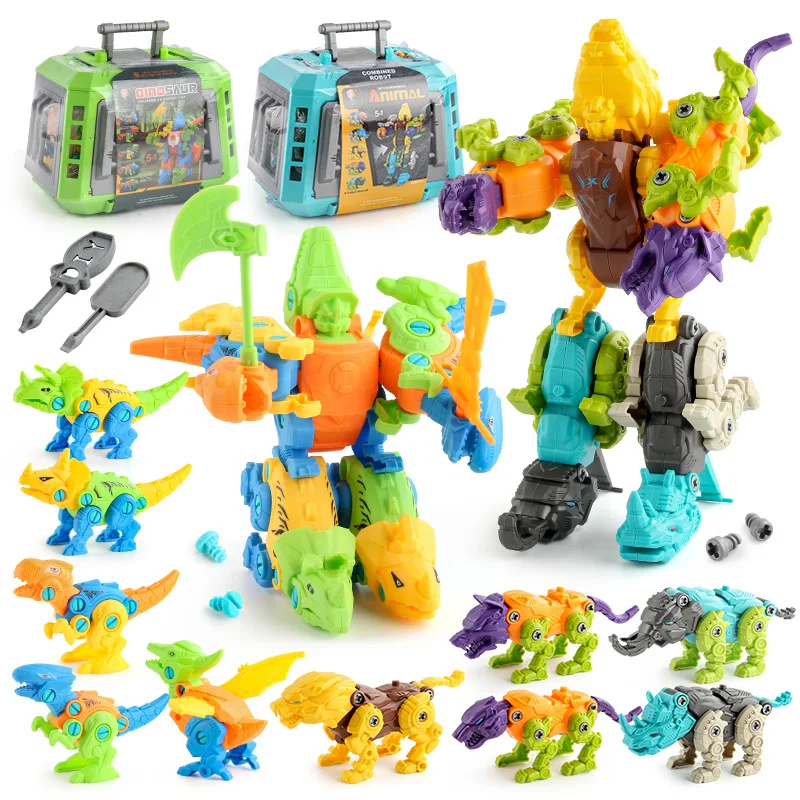 Novelty Funny Disassembled Five-in-one Transforming Dinosaur DIY Building Blocks Disassembled Elephant Pterodactyl Puzzle Toy
Novelty Funny Disassembled Five-in-one Transforming Dinosaur DIY Building Blocks Disassembled Elephant Pterodactyl Puzzle Toy