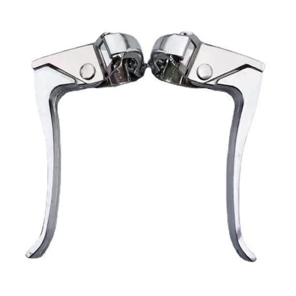 1 Pair Of Bike Brake Lever Handle Alloy Silver Ultralight Mountain Bike Part Suitable 2.2cm-2.4cm Diameter Bike Accessories
1 Pair Of Bike Brake Lever Handle Alloy Silver Ultralight Mountain Bike Part Suitable 2.2cm-2.4cm Diameter Bike Accessories