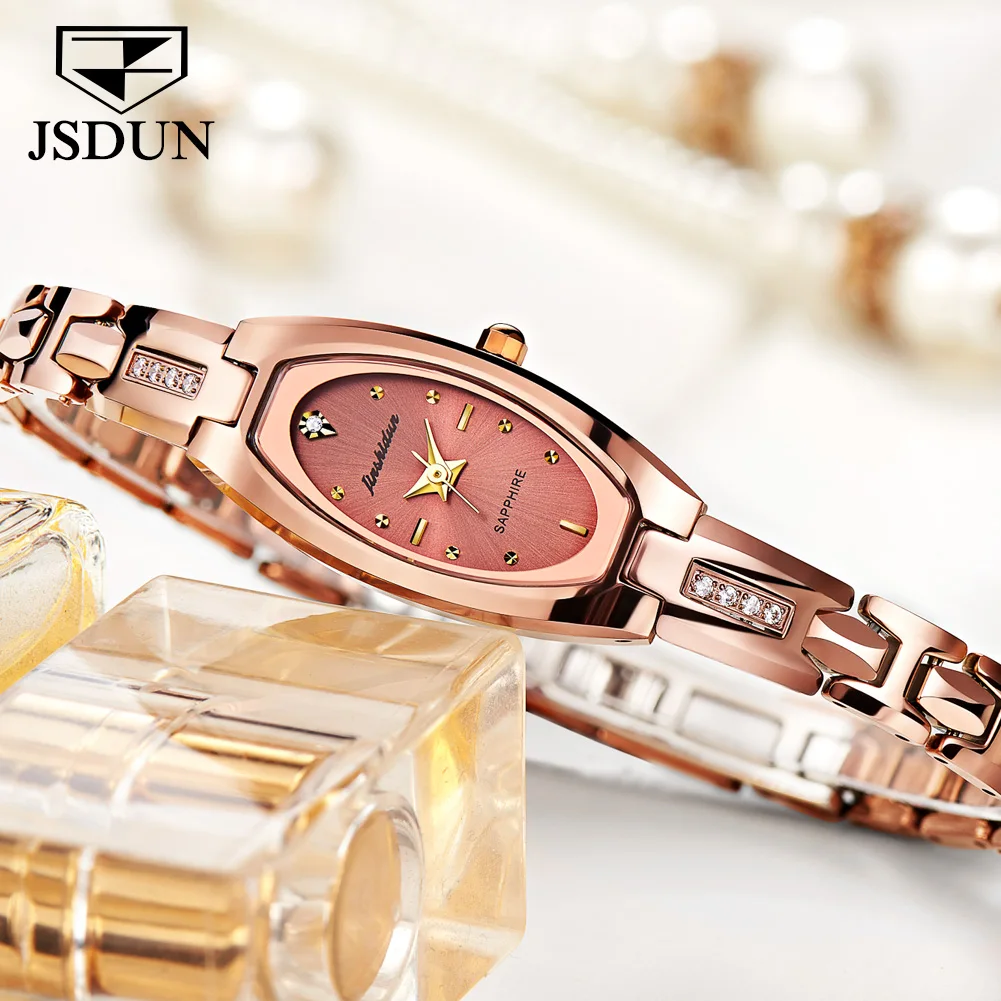 JSDUN Luxury Fashion Quartz Watch For Women Stainless Steel Waterproof Watches Top Brand Elegant Lady WristWatch Reloj Mujer
JSDUN Luxury Fashion Quartz Watch For Women Stainless Steel Waterproof Watches Top Brand Elegant Lady WristWatch Reloj Mujer