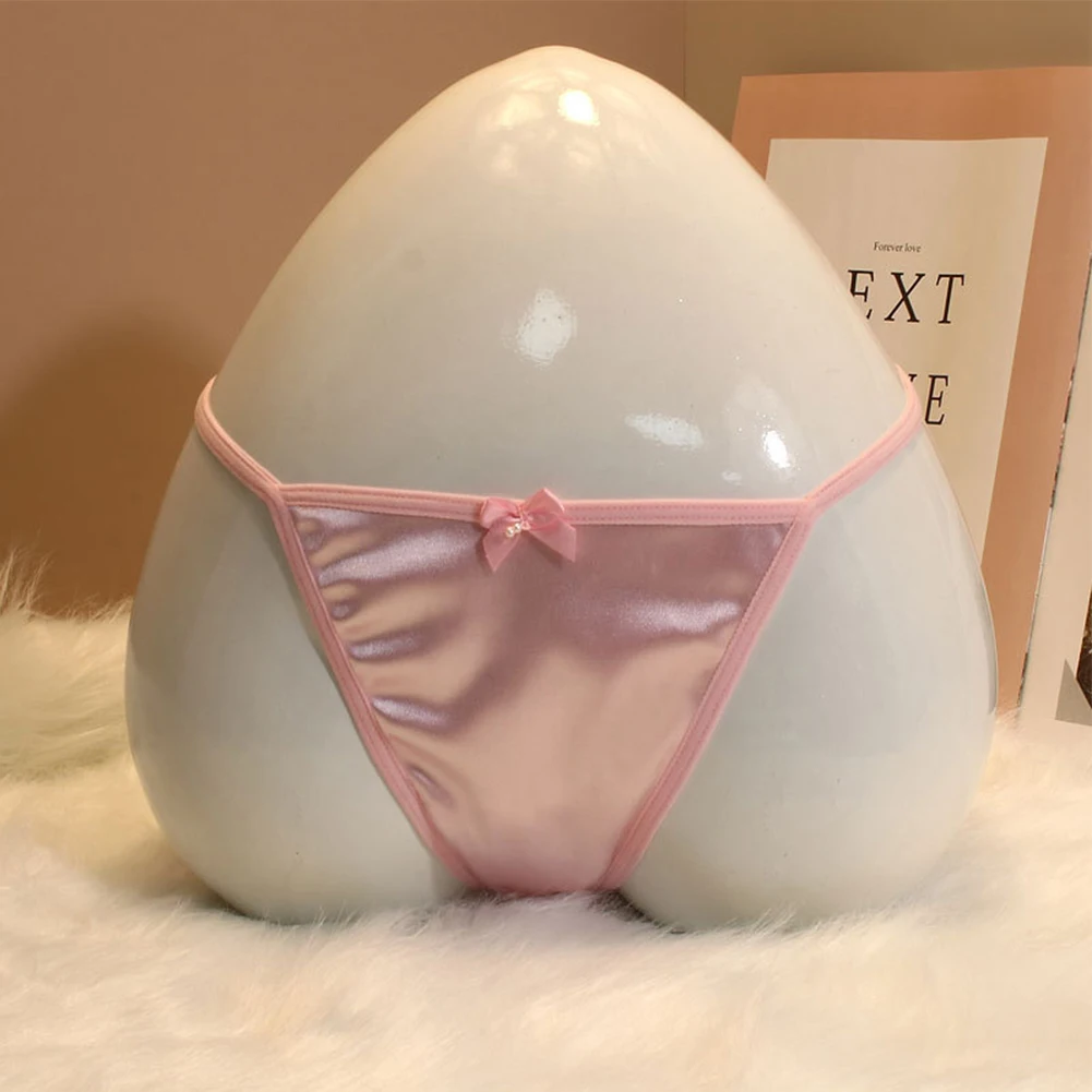Women Satin Silky G-String Thongs Panties Lingerie T-Back Knickers Underwear Low-Waist Underpants Seamless Thongs Female
Women Satin Silky G-String Thongs Panties Lingerie T-Back Knickers Underwear Low-Waist Underpants Seamless Thongs Female
