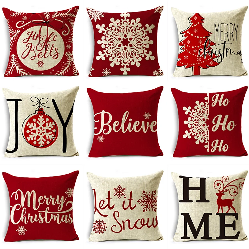 Merry Christmas Throw Pillow Covers 40/45/50cm Swedish Tomte Zigzag Reindeer Red Throw Pillowcase for Sofa Couch Home Decor
Merry Christmas Throw Pillow Covers 40/45/50cm Swedish Tomte Zigzag Reindeer Red Throw Pillowcase for Sofa Couch Home Decor
