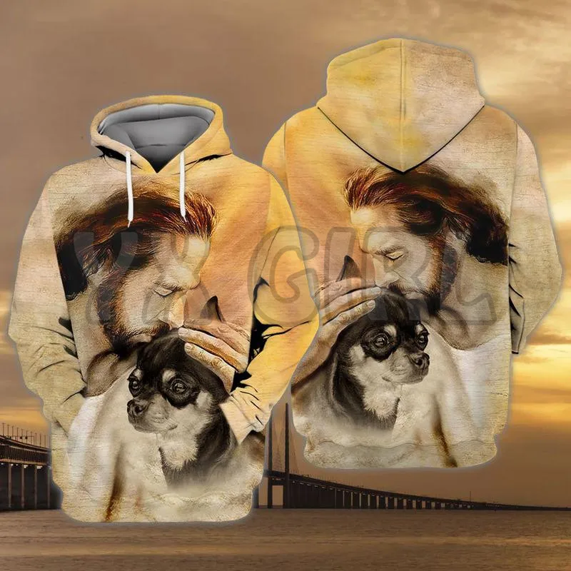 Chihuahua With God 3D Printed Hoodies Unisex Pullovers Funny Dog Hoodie Casual Street Tracksuit
Chihuahua With God 3D Printed Hoodies Unisex Pullovers Funny Dog Hoodie Casual Street Tracksuit