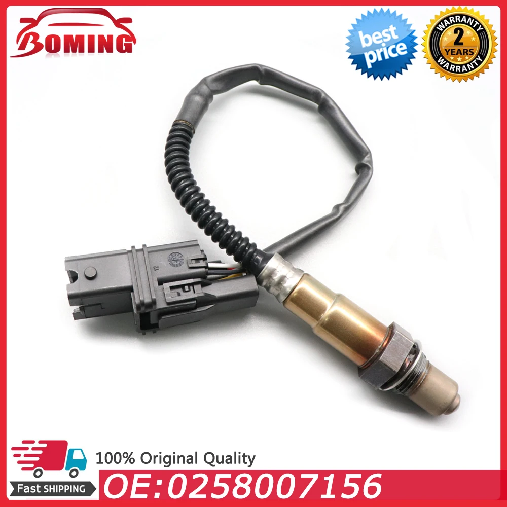 

0258007156 O2 Oxygen Lambda Sensor Air Fuel Ratio Sensor For Alfa Romeo 156 166 GT GTV Spider 0 258 007 156