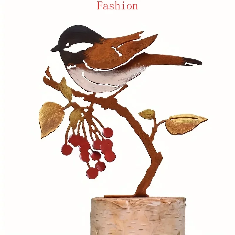 Outdoor Garden Bird Garden Decoration Flowerpot Decoration Metal Cutting Hicraft Wrought Iron Silhouette Creative Party Décor wa
Outdoor Garden Bird Garden Decoration Flowerpot Decoration Metal Cutting Hicraft Wrought Iron Silhouette Creative Party Décor wa