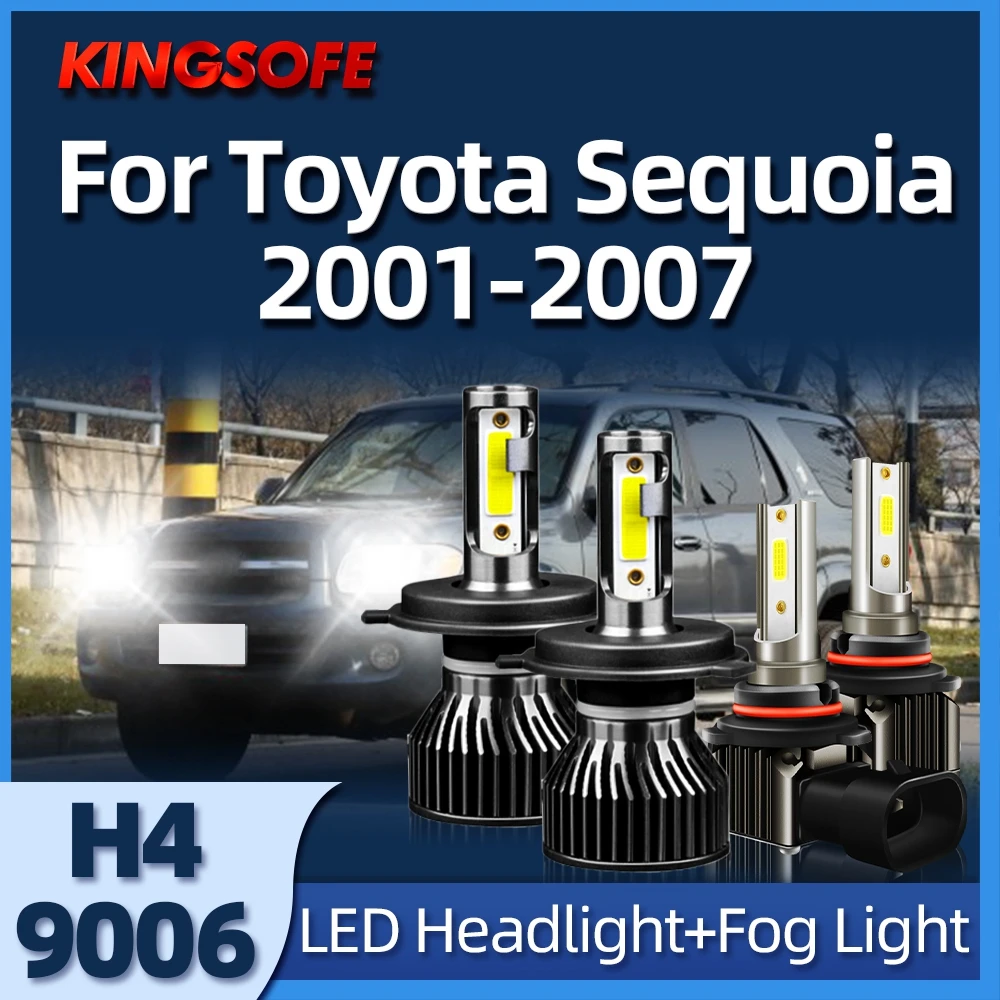 LED Headlights Car H4 LED 12000LM 6000K 72W Auto 12V LED Fog Light Bulbs For Toyota Sequoia 2001 2002 2003 2004 2005 2006 2007
LED Headlights Car H4 LED 12000LM 6000K 72W Auto 12V LED Fog Light Bulbs For Toyota Sequoia 2001 2002 2003 2004 2005 2006 2007