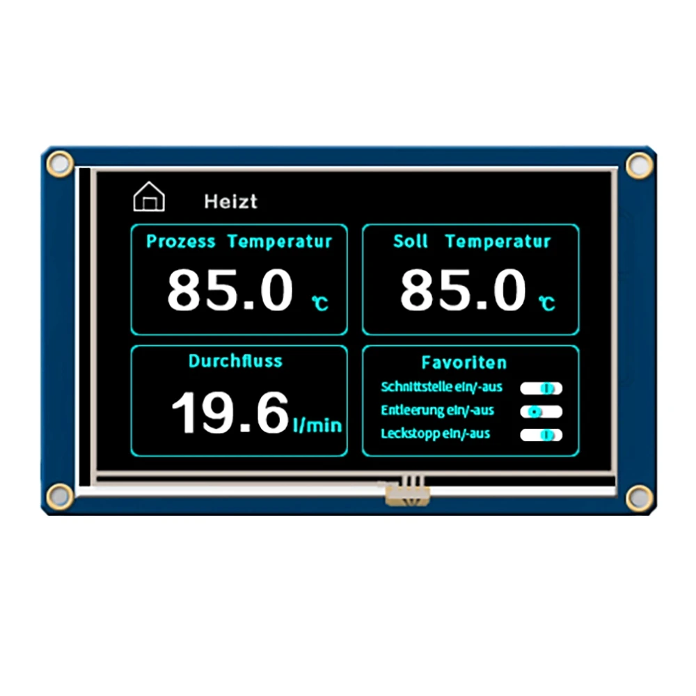 5-дюймовый ЖК-контактный экран для Nextion NX8048T050 5-дюймовый интерфейс человеческого аппарата HMI базовый английский модуль дисплея
5-дюймовый ЖК-контактный экран для Nextion NX8048T050 5-дюймовый интерфейс человеческого аппарата HMI базовый английский модуль дисплея