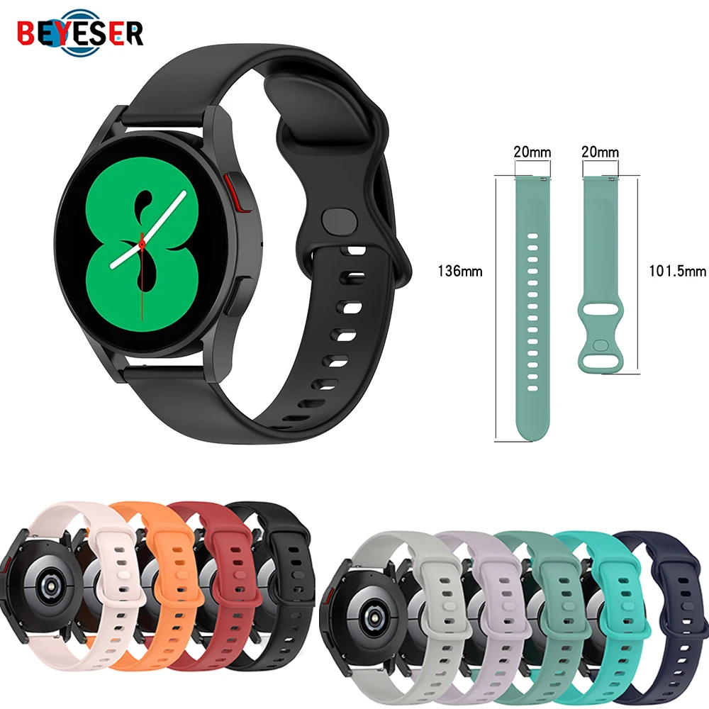 Ремешок силиконовый для Samsung Galaxy Watch 4/3 Active2 фитнес 2, спортивный сменный Браслет для Amazfit GTS /GTR 42 мм, 20 мм
Ремешок силиконовый для Samsung Galaxy Watch 4/3 Active2 фитнес 2, спортивный сменный Браслет для Amazfit GTS /GTR 42 мм, 20 мм
