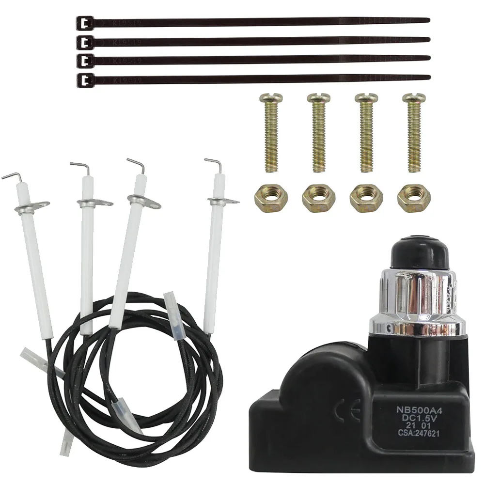 Electric Ignition Kits For Blackstone 36 Inch Griddle Grill Ignition Kit Push Button Electronic Battery Outdoor Baking Parts
Electric Ignition Kits For Blackstone 36 Inch Griddle Grill Ignition Kit Push Button Electronic Battery Outdoor Baking Parts