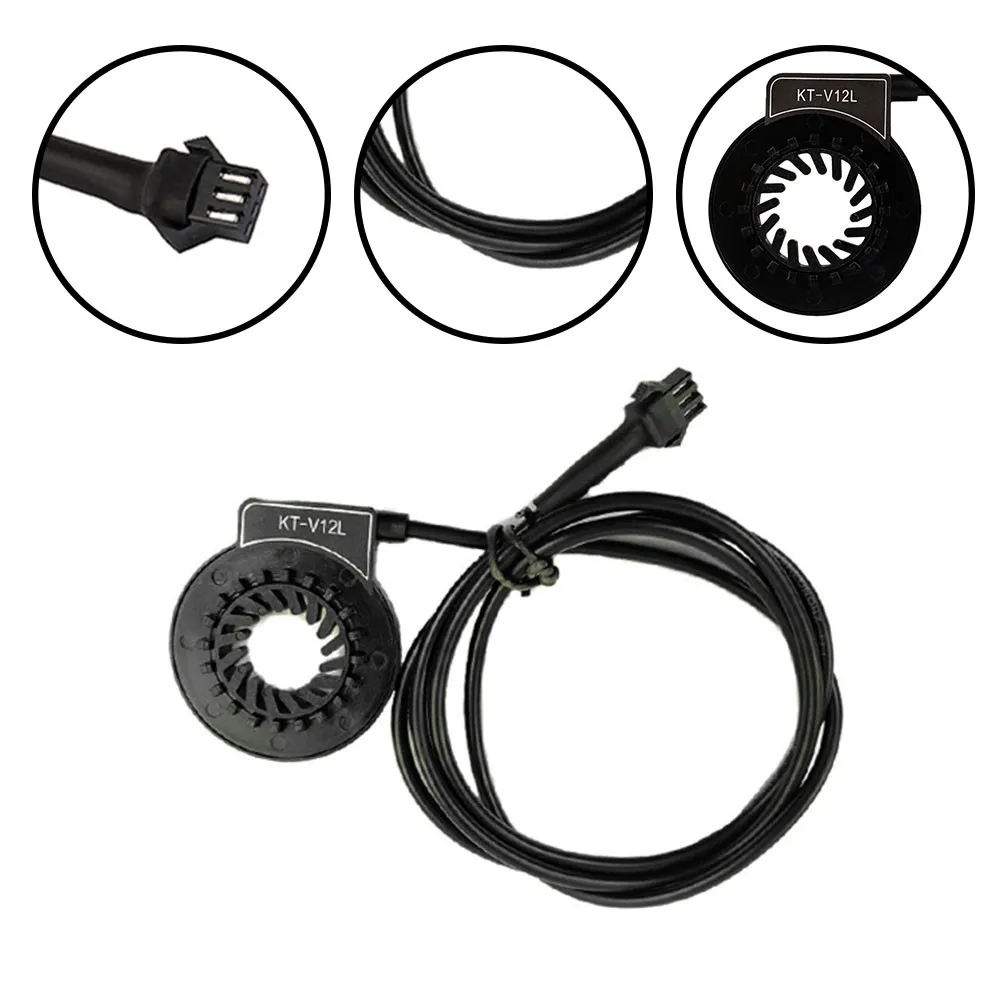 KT-V12 Magnetic Point Assist Sensing Plate SM Connector Dual Hall Detection Elements Black Plastic Electric Bike Accessories
KT-V12 Magnetic Point Assist Sensing Plate SM Connector Dual Hall Detection Elements Black Plastic Electric Bike Accessories