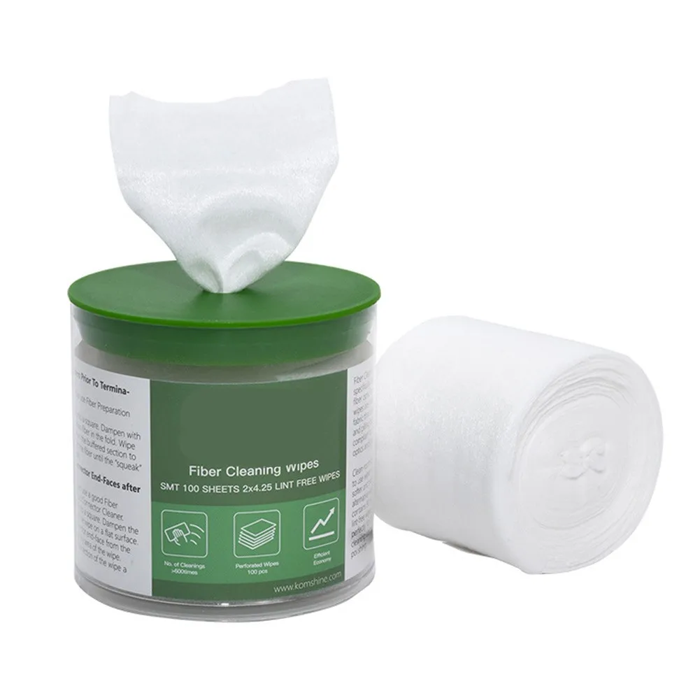 Fiber Over 600+ Cleaning Lint-Free Wipe Material Optical Fiber Cleaning Wipes Clean Cleaning Non-woven Optical Thick
Fiber Over 600+ Cleaning Lint-Free Wipe Material Optical Fiber Cleaning Wipes Clean Cleaning Non-woven Optical Thick