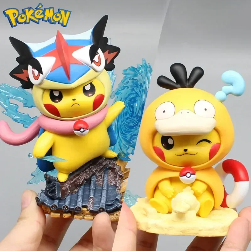 Покемон Пикачу Cos Greninja Psyduck Аниме Фигурка GK кавайная манга статуя ПВХ экшн-фигурка Коллекционная модель игрушка подарок
Покемон Пикачу Cos Greninja Psyduck Аниме Фигурка GK кавайная манга статуя ПВХ экшн-фигурка Коллекционная модель игрушка подарок