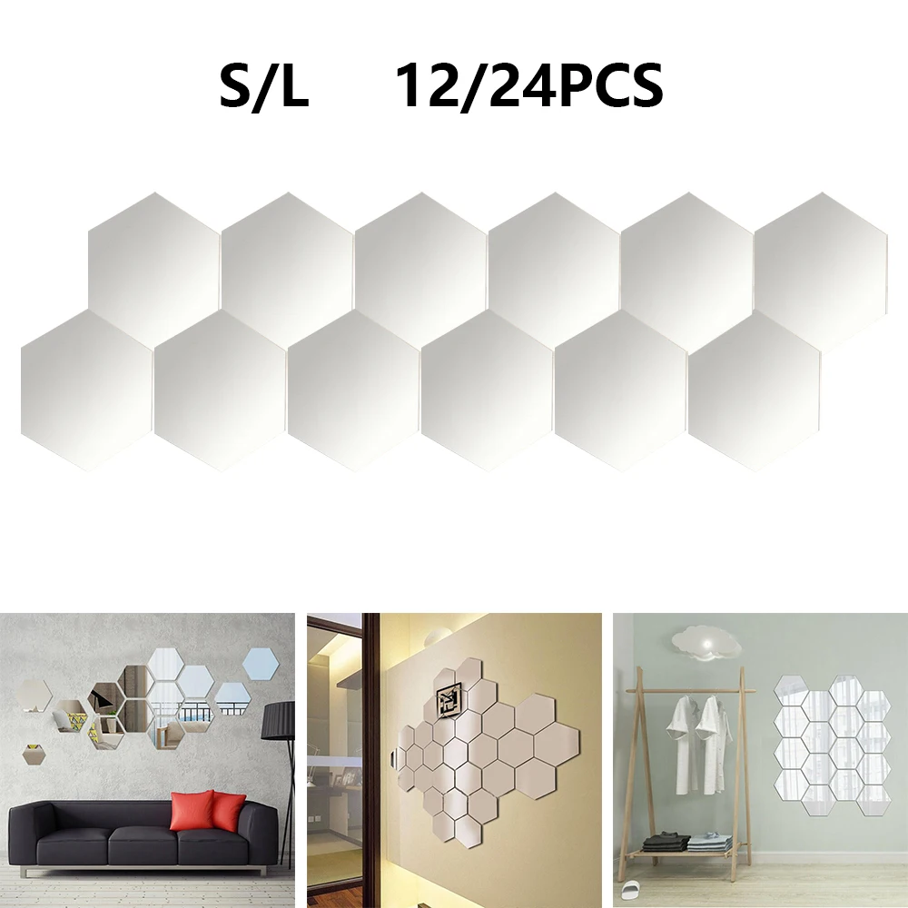 12/24pcs Mirror Hexagon Removable Acrylic Wall Stickers Art DIY Home Office Decoration For Dining Room Bedroom
12/24pcs Mirror Hexagon Removable Acrylic Wall Stickers Art DIY Home Office Decoration For Dining Room Bedroom