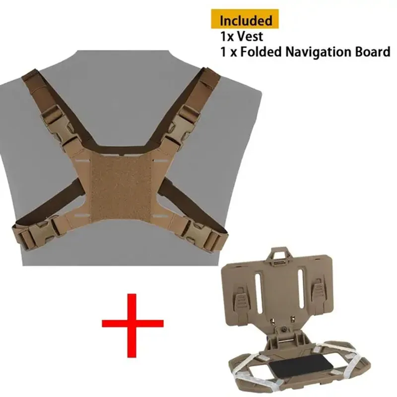 Military Chest Molle Folded Navigation Board Airsoft Tactical Vest Accessories Phone Map Holder Carrier Practical Cellphone Gear
Military Chest Molle Folded Navigation Board Airsoft Tactical Vest Accessories Phone Map Holder Carrier Practical Cellphone Gear