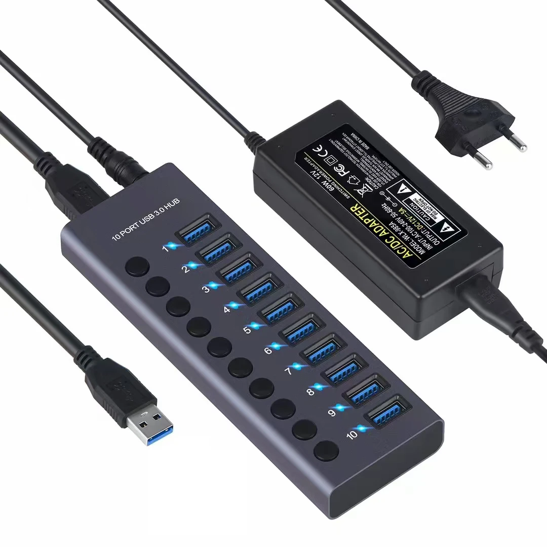 Металлический концентратор USB 3,0, разветвитель с несколькими USB-портами, адаптер питания, разветвитель 2,0 с переключателем, аксессуары для ноутбука
Металлический концентратор USB 3,0, разветвитель с несколькими USB-портами, адаптер питания, разветвитель 2,0 с переключателем, аксессуары для ноутбука