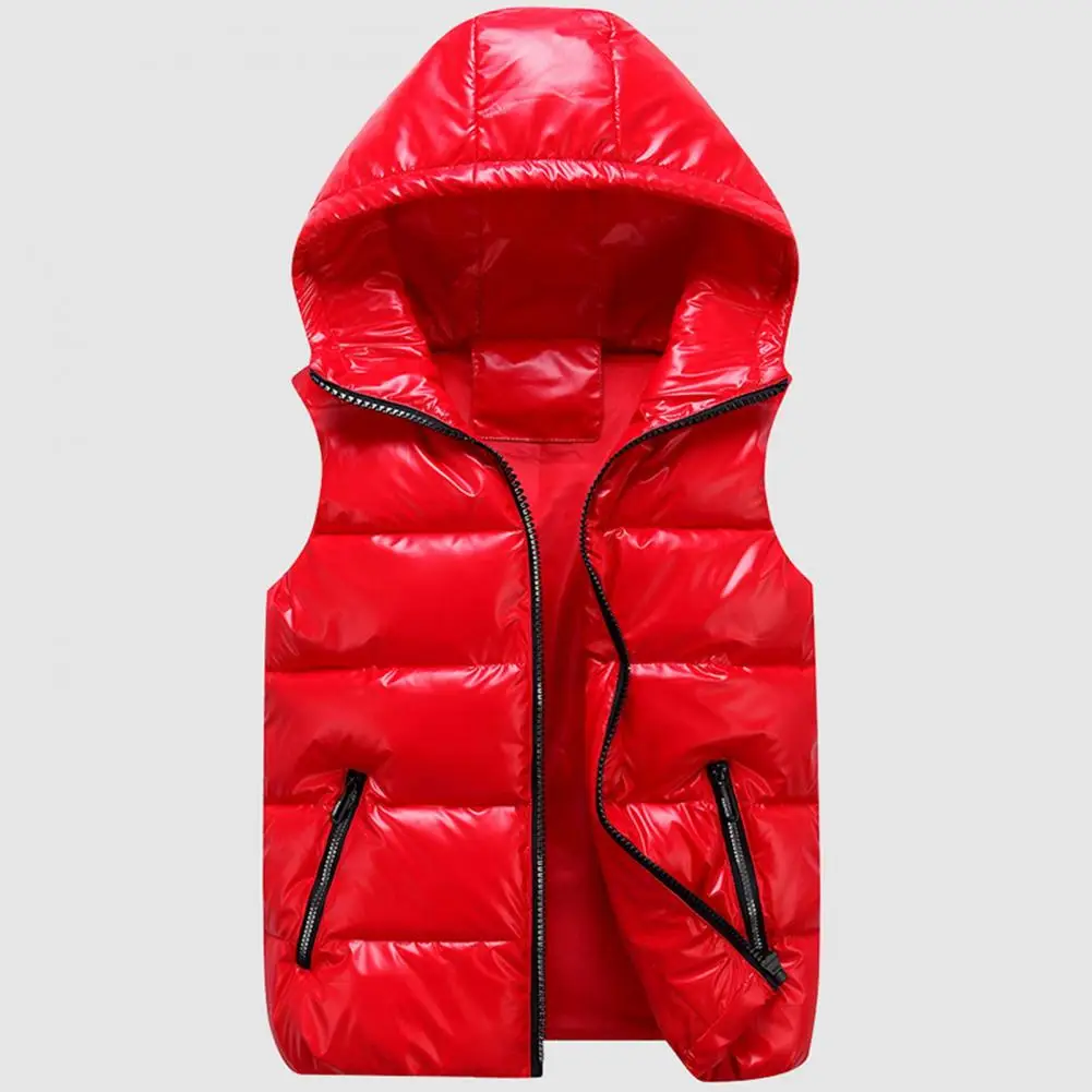 Winter Vest with Hood Unisex Winter Hooded Vest with Bright Color Design Pockets Zipper Placket Lightweight Down Padded for Men
Winter Vest with Hood Unisex Winter Hooded Vest with Bright Color Design Pockets Zipper Placket Lightweight Down Padded for Men