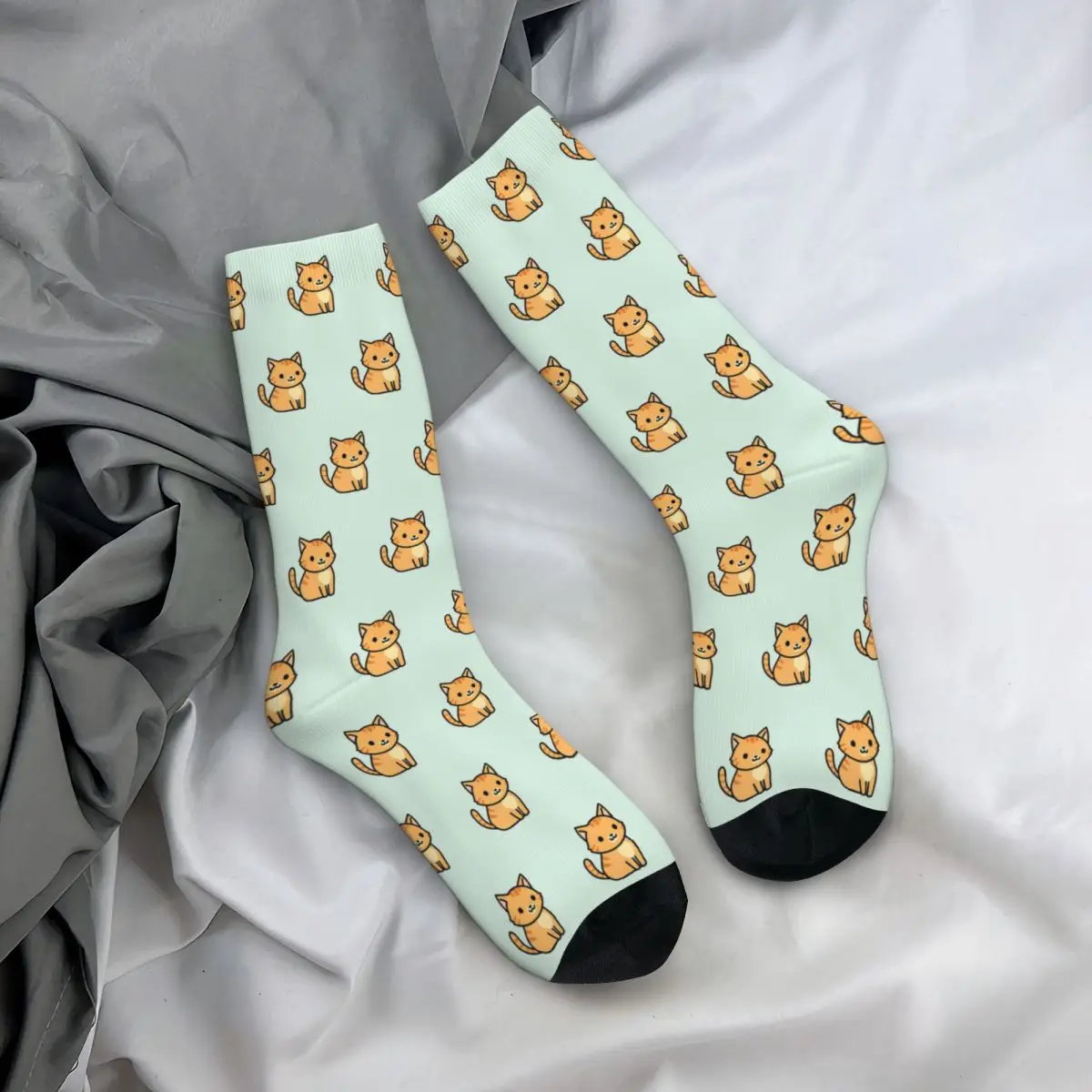 Оранжевые зимние носки унисекс в виде кошки Tabby, велосипедные счастливые носки, уличный стиль, сумасшедшие носки
Оранжевые зимние носки унисекс в виде кошки Tabby, велосипедные счастливые носки, уличный стиль, сумасшедшие носки
