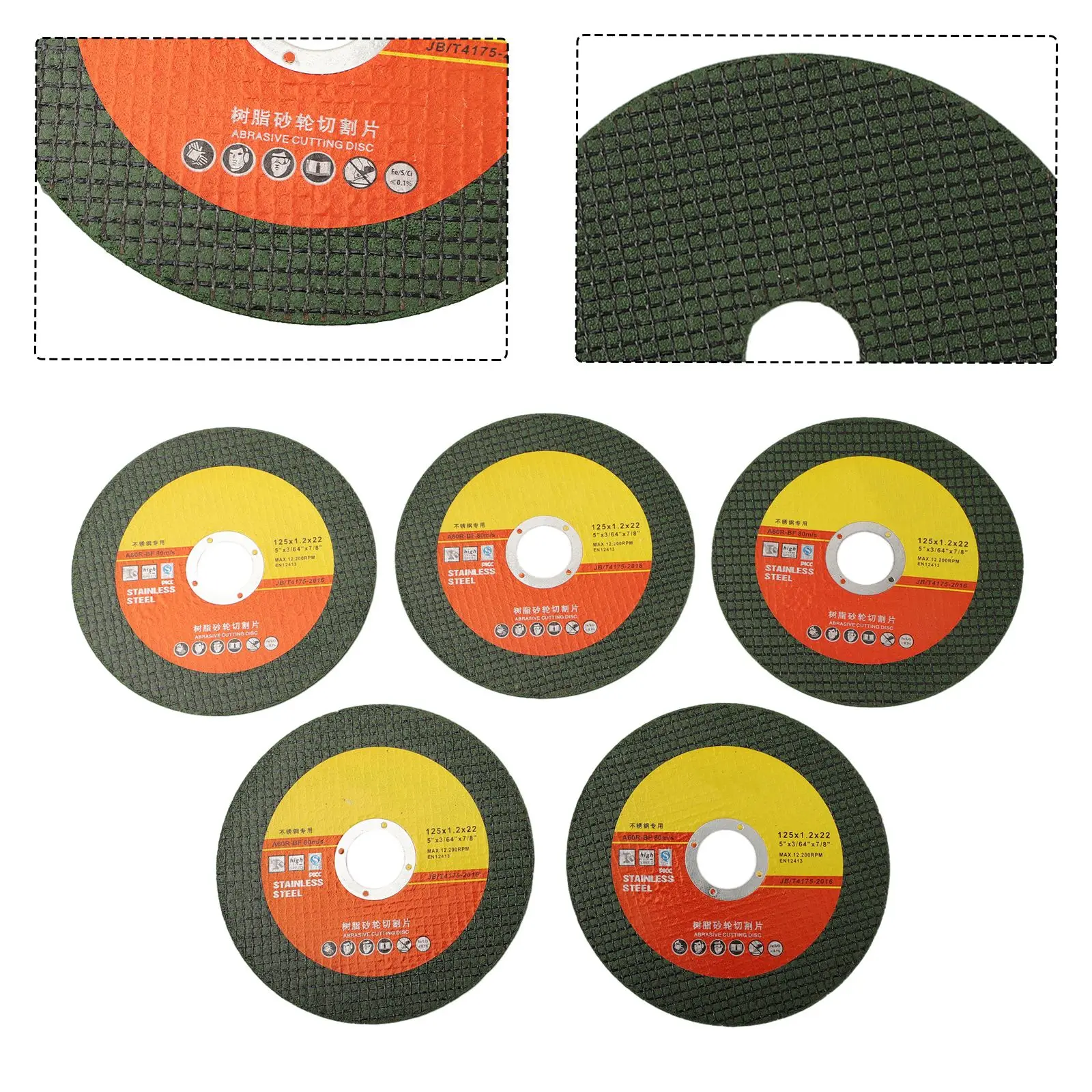 Practical Useful New Quality Grinding Wheel Resin Diamond Grinder High Strength Mesh Double Green Stainless Steel 125mm
Practical Useful New Quality Grinding Wheel Resin Diamond Grinder High Strength Mesh Double Green Stainless Steel 125mm