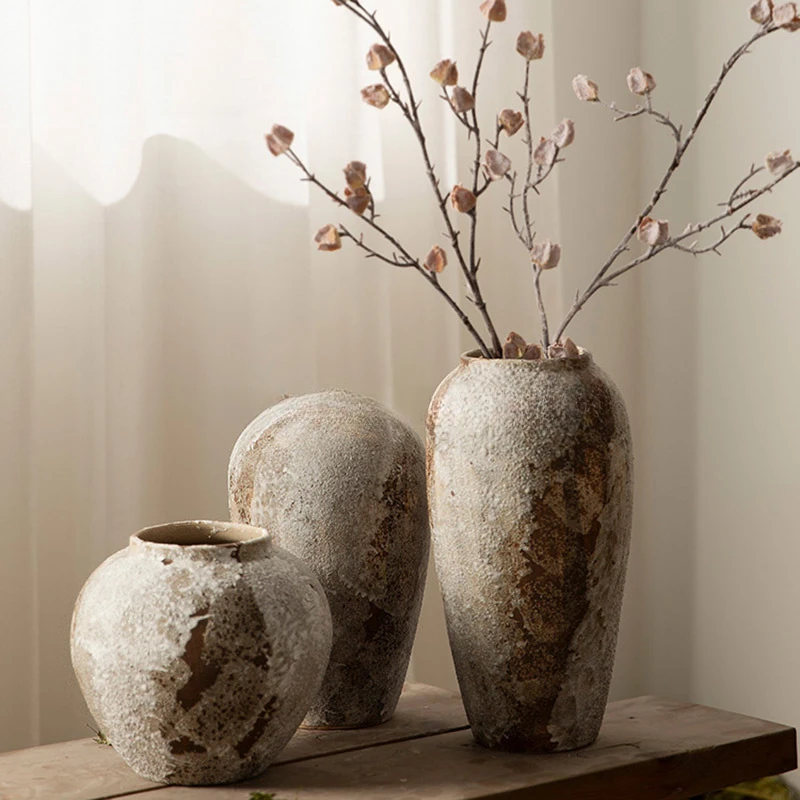 

Nordic Hydroponics Ceramic Vases Modern Interior Bottle Flower Vase Plant Pot Flowerpots Jarrones Decorative Centerpieces AA50VA