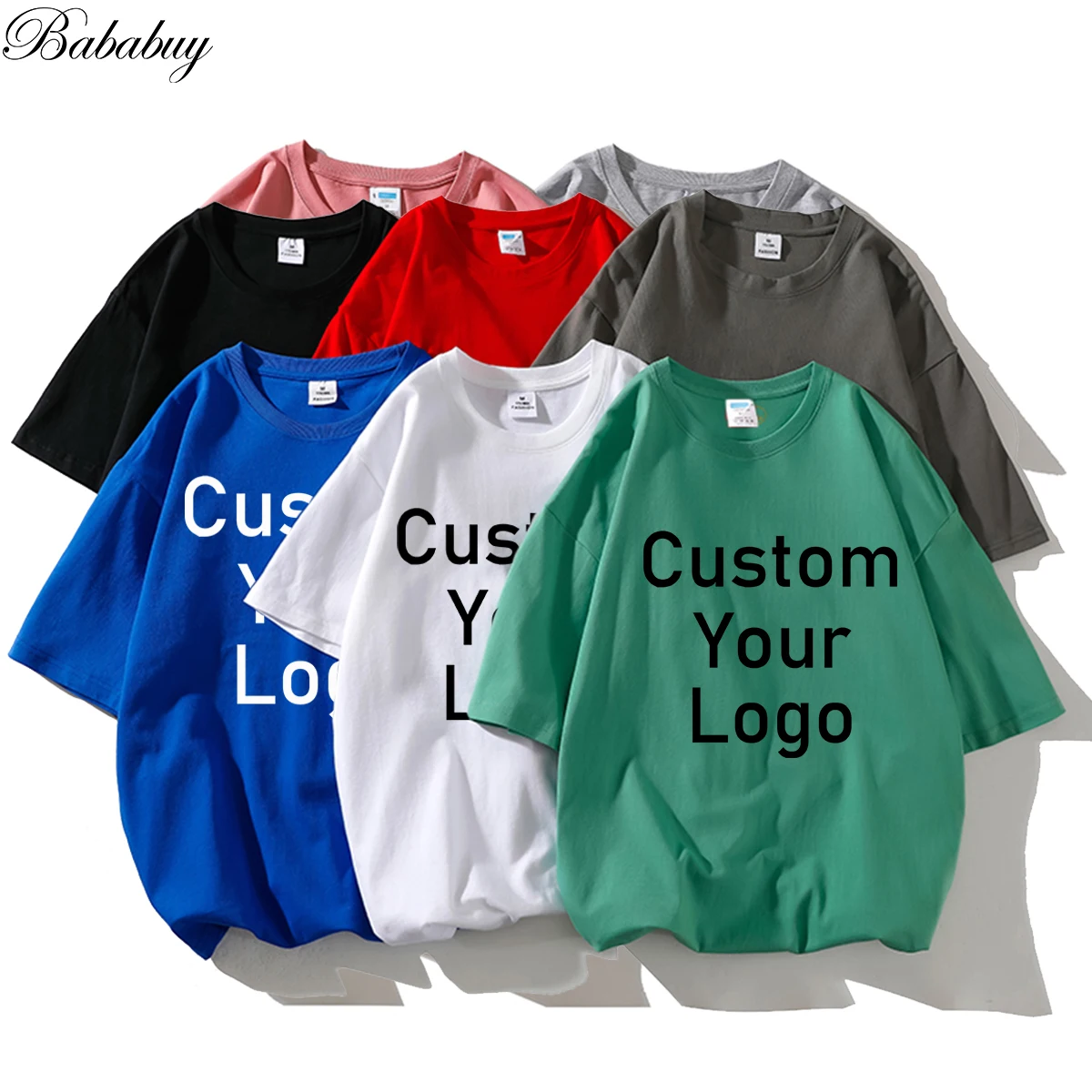 

VIP Custom Oversize T shirts Make Your Design Logo Pictures or Texts Men Women Printed Original Design Special Gifts for Friends