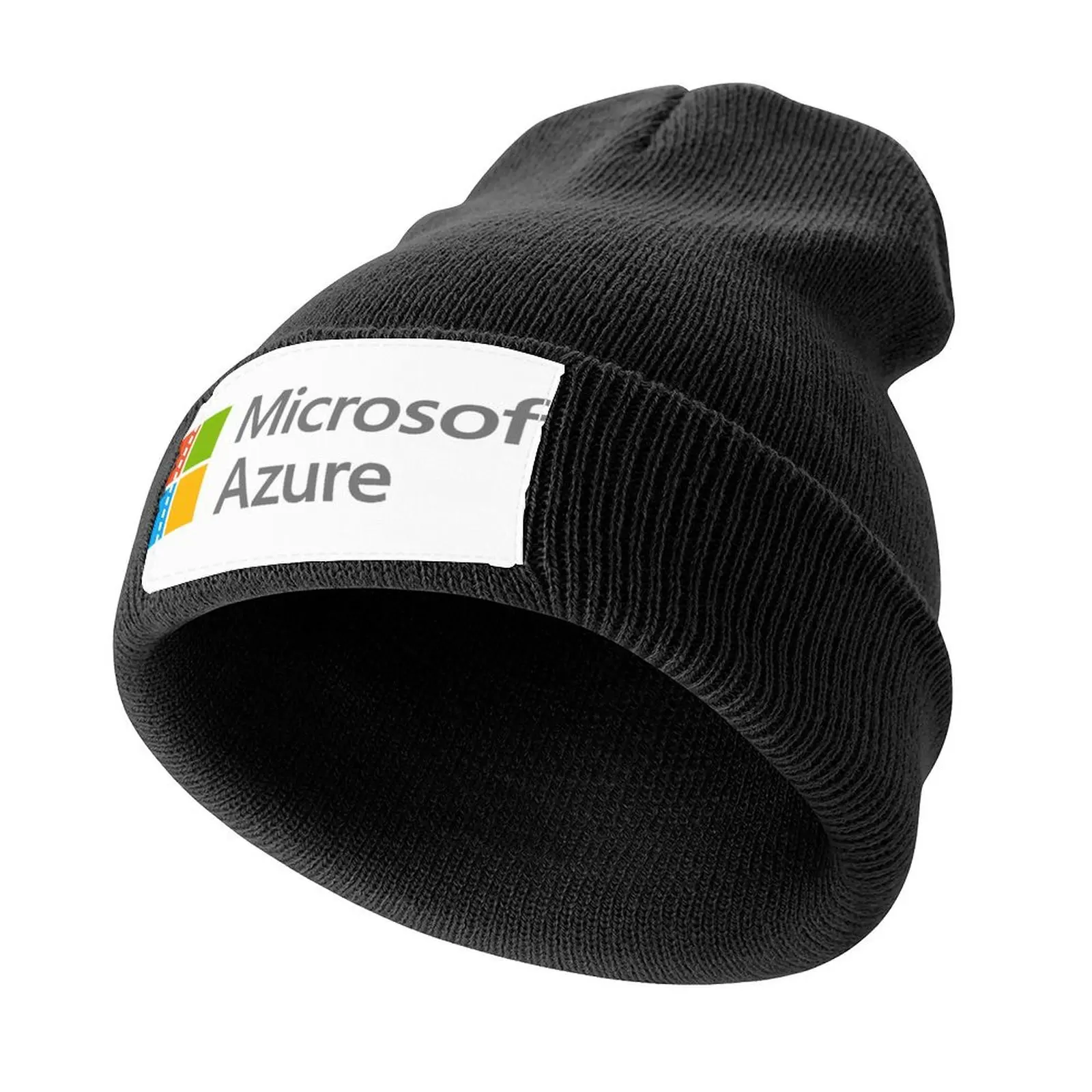 

Microsoft Azure logo Knitted Cap Beach New In The Hat Snapback Cap Women Hat Men's