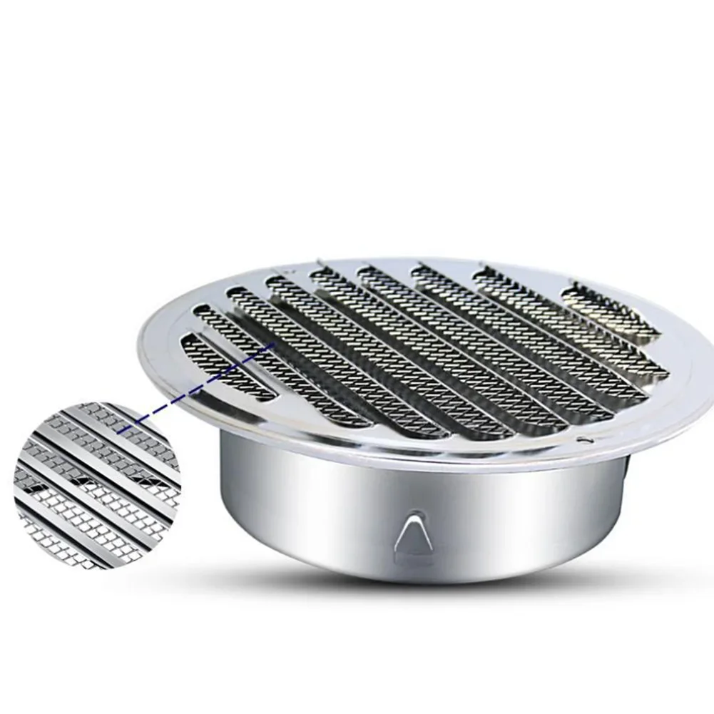 150mm Stainless Steel Round Louver Air Vent Air Outlet Ange Hood Air Vent Wall Grille Round Ducting Ventilation Grilles Bathroom
150mm Stainless Steel Round Louver Air Vent Air Outlet Ange Hood Air Vent Wall Grille Round Ducting Ventilation Grilles Bathroom