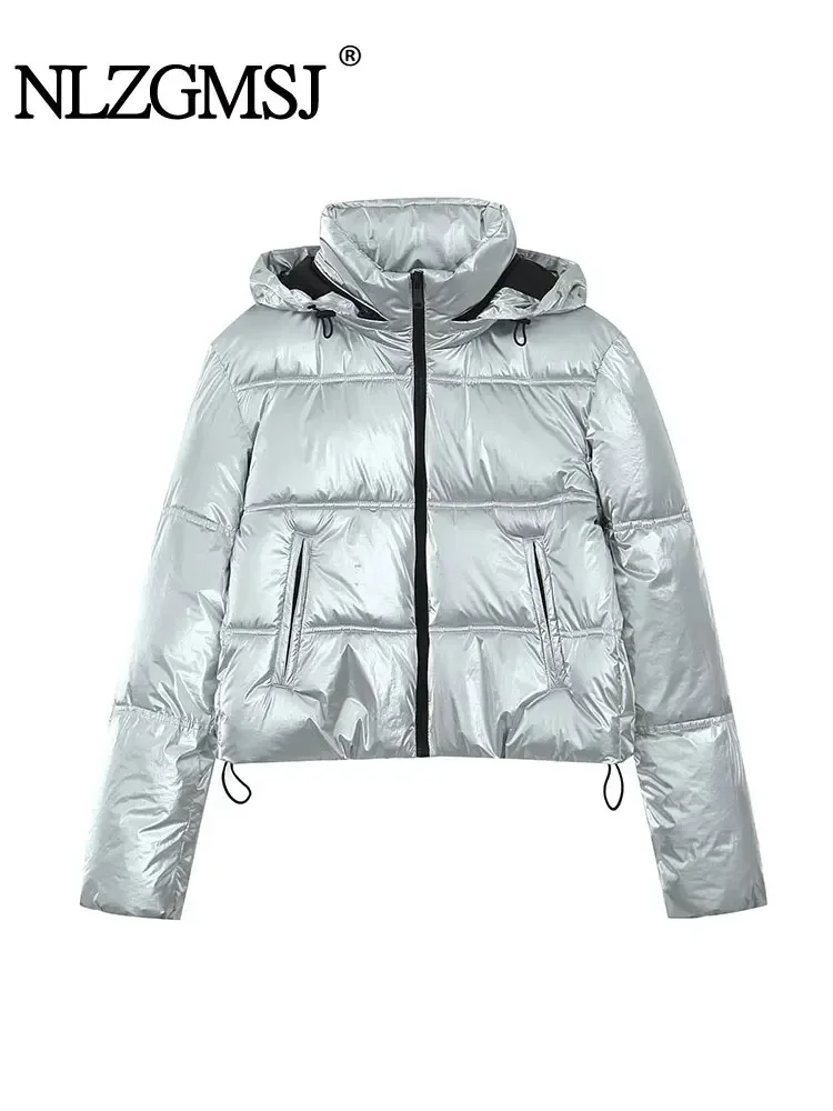 Nlzgmsj TRAF 2024 Winter Women Loose Stand Collar Zipper Parkas Coat Female Solid Color Casual Long Sleeve Pockets Outwear
Nlzgmsj TRAF 2024 Winter Women Loose Stand Collar Zipper Parkas Coat Female Solid Color Casual Long Sleeve Pockets Outwear