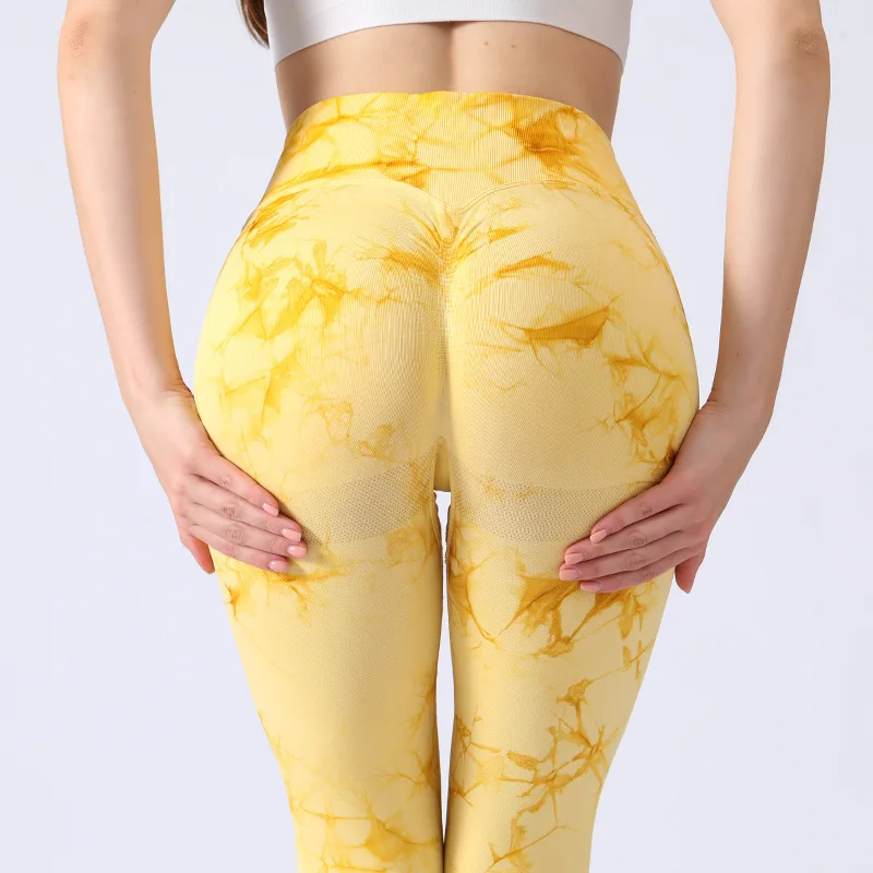 Seamless Tie-Dye Leggings Yoga Pants Sports Fitness High Waist Peach Hip-lifting Running Trousers Workout Gym Leggings for Women
Seamless Tie-Dye Leggings Yoga Pants Sports Fitness High Waist Peach Hip-lifting Running Trousers Workout Gym Leggings for Women
