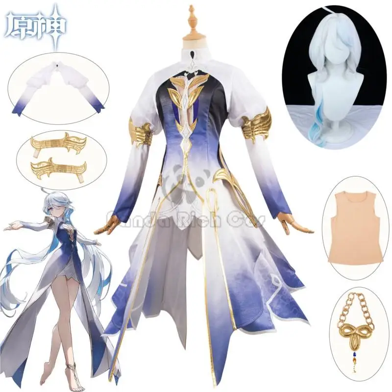 Focalors Cosplay Costume Furina Wig Game Genshin Impact Fontaine God of Justice Furina Wig Cosplay Full Set Women Hallowen Suit
Focalors Cosplay Costume Furina Wig Game Genshin Impact Fontaine God of Justice Furina Wig Cosplay Full Set Women Hallowen Suit