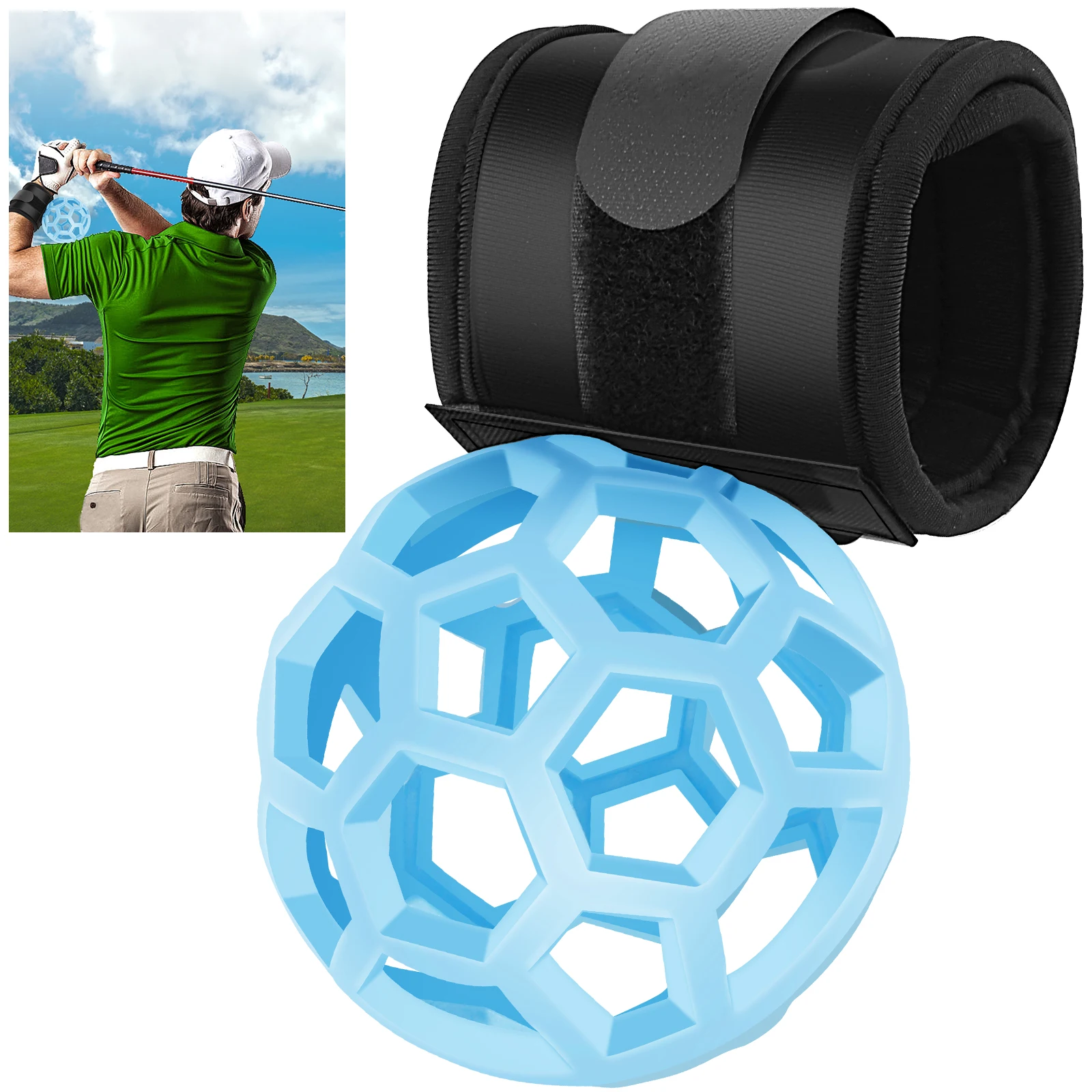 New Golf Training Aids Ball Golf Swing Trainer Smart Ball with Adjustable Wrist Strap Portable Golf Swing Training Aid Ball
New Golf Training Aids Ball Golf Swing Trainer Smart Ball with Adjustable Wrist Strap Portable Golf Swing Training Aid Ball
