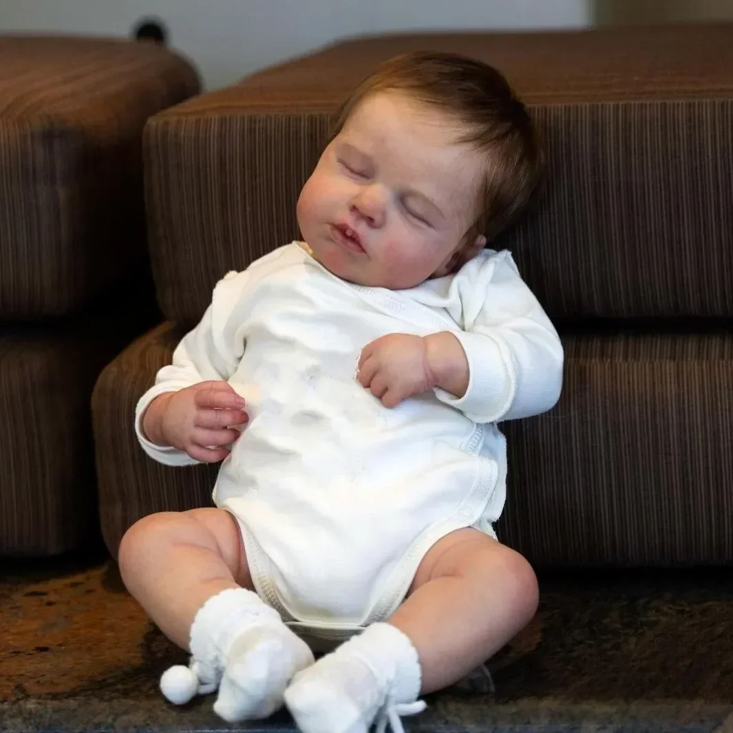 50cm Realistic Reborn Baby Asleep Doll With 3D-painting Skin, Alive 20inch Soft Silicone Newborn Bebe Cute Birthday Gift
50cm Realistic Reborn Baby Asleep Doll With 3D-painting Skin, Alive 20inch Soft Silicone Newborn Bebe Cute Birthday Gift
