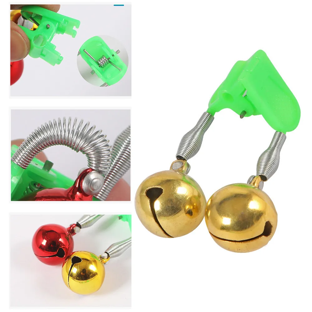 Fishing Double Ring Bell Screw Spring Plastic Clip Alarm Double Ring Bell Stainless Steel Fishing Tackle Accessories
Fishing Double Ring Bell Screw Spring Plastic Clip Alarm Double Ring Bell Stainless Steel Fishing Tackle Accessories