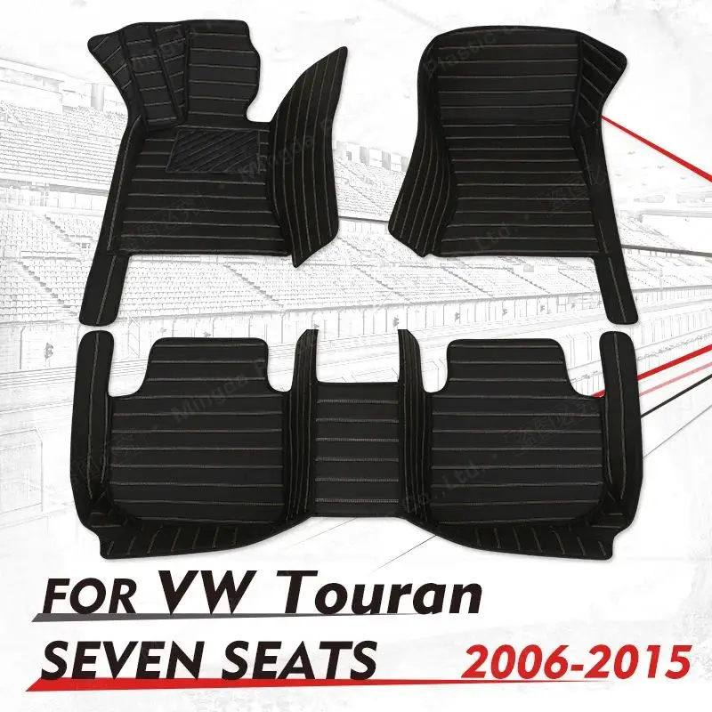 Custom Car floor mats for Volkswagen Touran(7-seat)2006-2010 2011 2012 2013 2014 2015 auto foot Pads automobile carpet cover
Custom Car floor mats for Volkswagen Touran(7-seat)2006-2010 2011 2012 2013 2014 2015 auto foot Pads automobile carpet cover