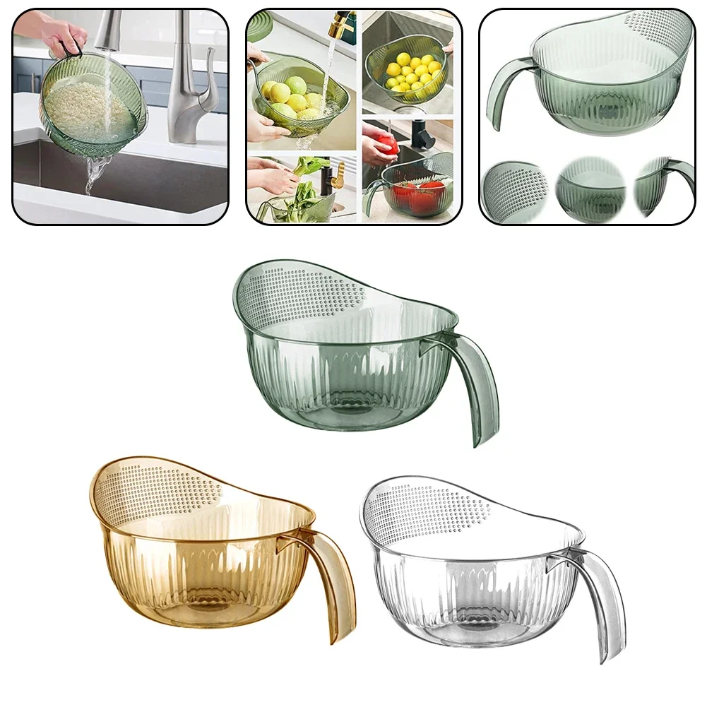 1PC Rice Sieve Plastic Colander Kitchen Drain Basket Rice Bowl Fruit Vegetable Washing Strainer Basket Sink Drain Kitchen Tools
1PC Rice Sieve Plastic Colander Kitchen Drain Basket Rice Bowl Fruit Vegetable Washing Strainer Basket Sink Drain Kitchen Tools