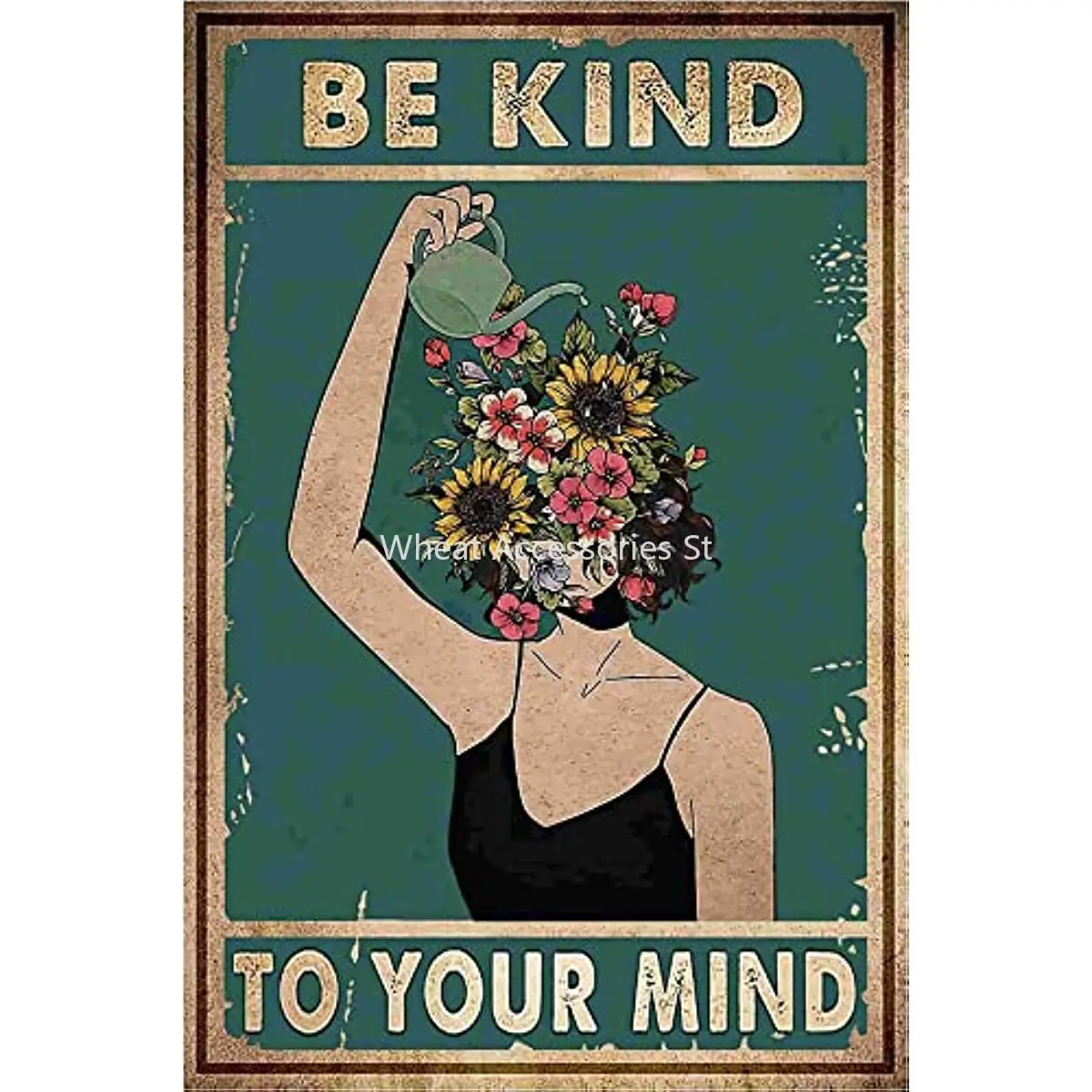 New Vintage Poster Tin Signs Gift for Women Home Boho Office Plant Room Wall Decor Be Kind to Your Mind Metal Sign 
New Vintage Poster Tin Signs Gift for Women Home Boho Office Plant Room Wall Decor Be Kind to Your Mind Metal Sign