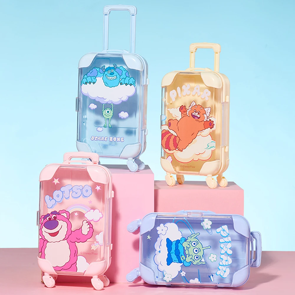 MINISO Disney аниме Alien Sullivan Lotso поворотный красный чемодан серии настольные украшения для всякой всячины сортировочная коробка для хранения подарок
MINISO Disney аниме Alien Sullivan Lotso поворотный красный чемодан серии настольные украшения для всякой всячины сортировочная коробка для хранения подарок