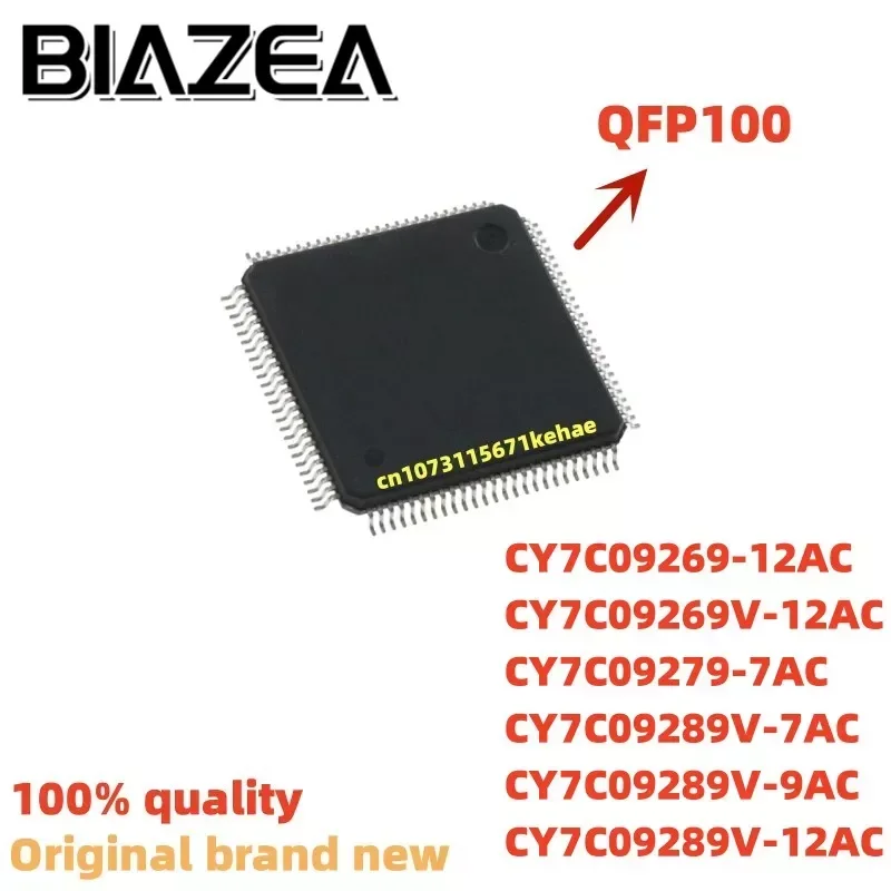 1piece CY7C09269-12AC CY7C09269V-12AC CY7C09279-7AC CY7C09289V-7AC CY7C09289V-9AC CY7C09289V-12AC QFP100 Chipset
1piece CY7C09269-12AC CY7C09269V-12AC CY7C09279-7AC CY7C09289V-7AC CY7C09289V-9AC CY7C09289V-12AC QFP100 Chipset