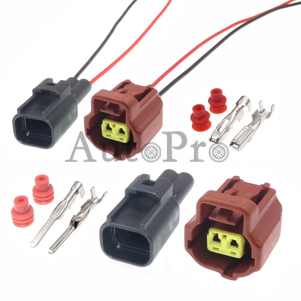 1 Set 2 Hole 184116-2 184116-1 Car Water Temperature Sensor Starter Cable Harness Electrical Sockets Automobile Sealed Connector
1 Set 2 Hole 184116-2 184116-1 Car Water Temperature Sensor Starter Cable Harness Electrical Sockets Automobile Sealed Connector