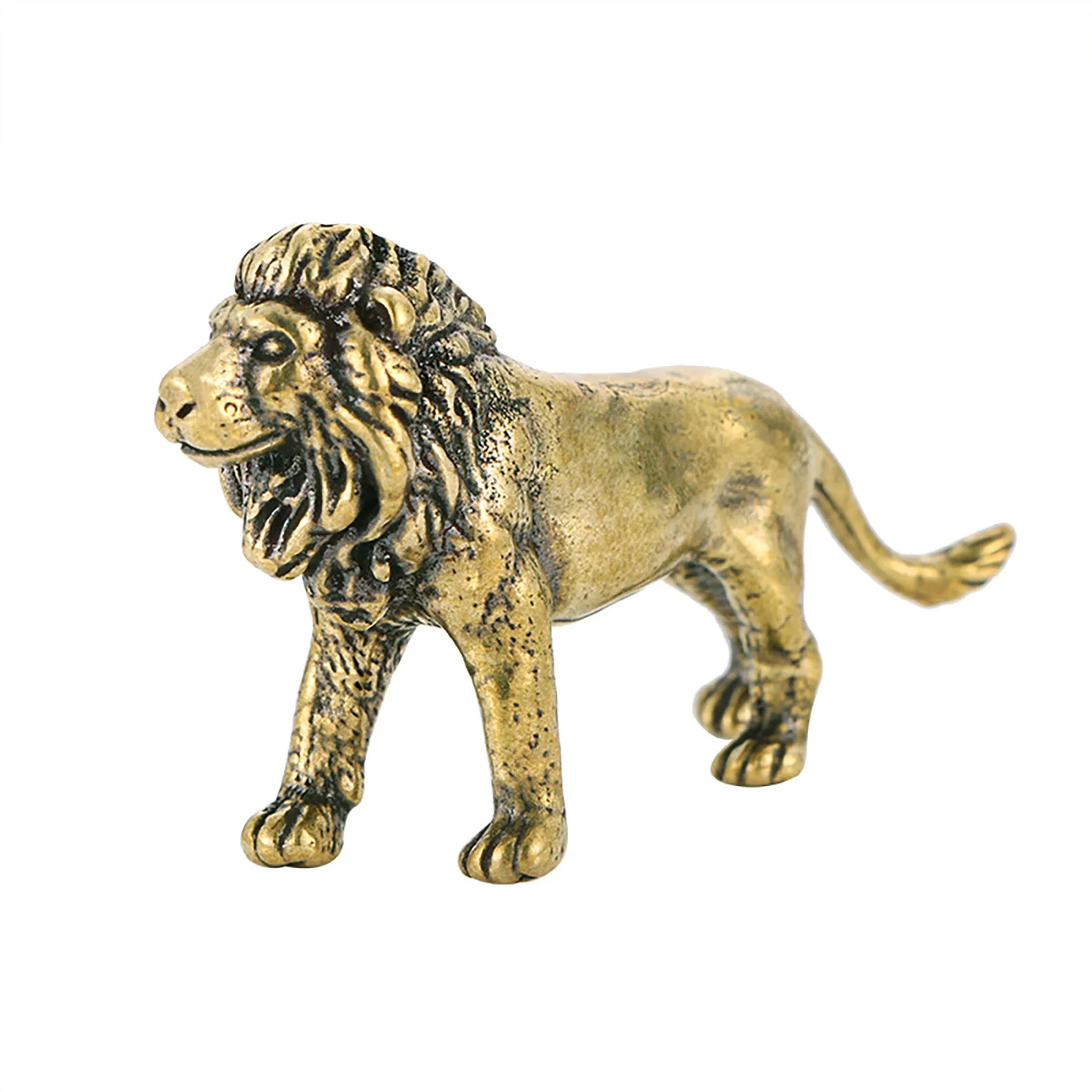Brass Lion Figurine Statue Vintage Brass Lion Animal Figurines Toys Miniatures Desktop Ornament Home Decorations Crafts Accessor
Brass Lion Figurine Statue Vintage Brass Lion Animal Figurines Toys Miniatures Desktop Ornament Home Decorations Crafts Accessor
