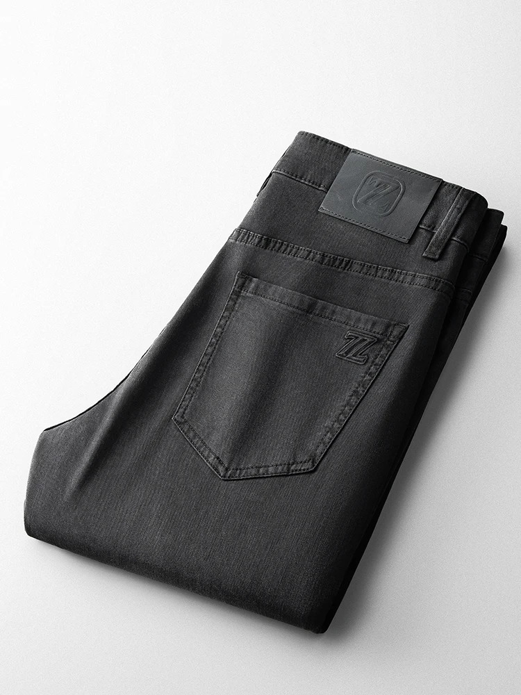 Мужские джинсы JSBD-NZ, Новые облегающие прямые длинные брюки, модные брендовые мягкие мужские деловые повседневные брюки, весна-лето 
Мужские джинсы JSBD-NZ, Новые облегающие прямые длинные брюки, модные брендовые мягкие мужские деловые повседневные брюки, весна-лето