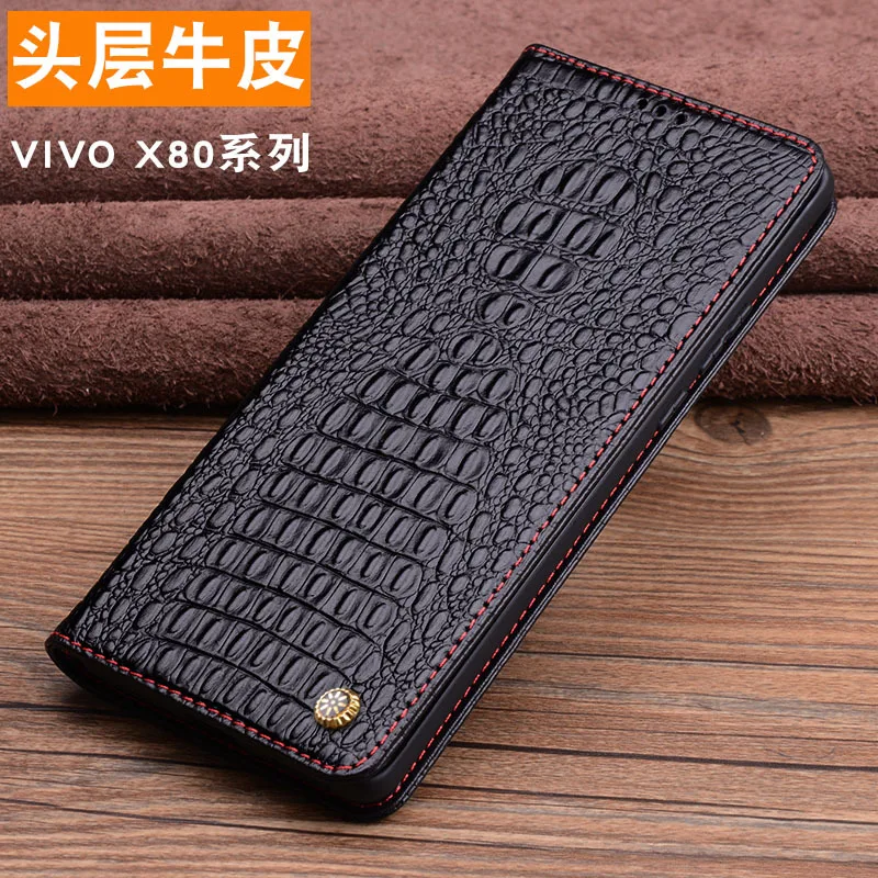 Hot Sales Luxury Genuine Leather Magnet Clasp Phone Cover Cases For Vivo X80 Pro Kickstand Holster Case Protective Full Funda
Hot Sales Luxury Genuine Leather Magnet Clasp Phone Cover Cases For Vivo X80 Pro Kickstand Holster Case Protective Full Funda