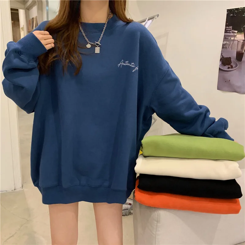 Letter Print Plush Round Neck Women Sweatshirts Korean Fashion Autumn and Winter Casual Loose Woman Clothing Jacket Y2k Clothes
Letter Print Plush Round Neck Women Sweatshirts Korean Fashion Autumn and Winter Casual Loose Woman Clothing Jacket Y2k Clothes