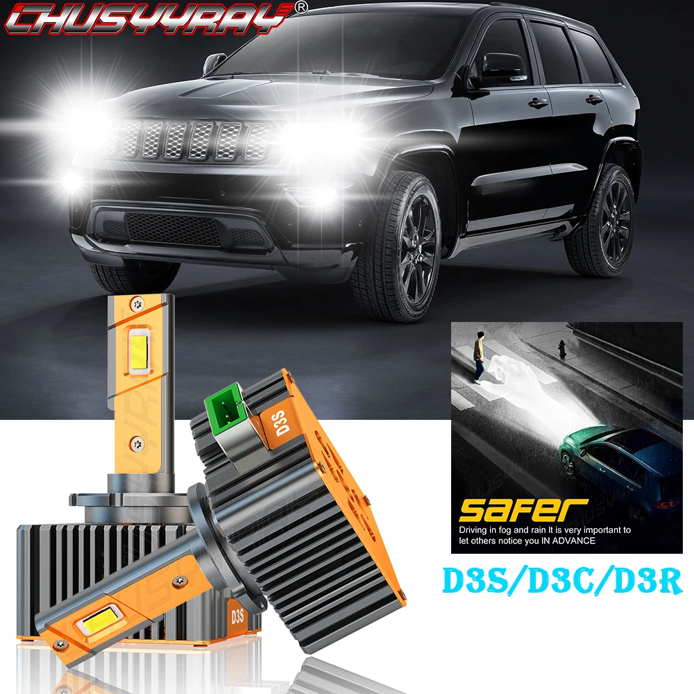 CHUSYYRAY Car Lights Compatible For Jeep Grand Cherokee 2014-2017-HID Xenon Headlight Bulbs High Low Beam Qty2 Car accsesories
CHUSYYRAY Car Lights Compatible For Jeep Grand Cherokee 2014-2017-HID Xenon Headlight Bulbs High Low Beam Qty2 Car accsesories