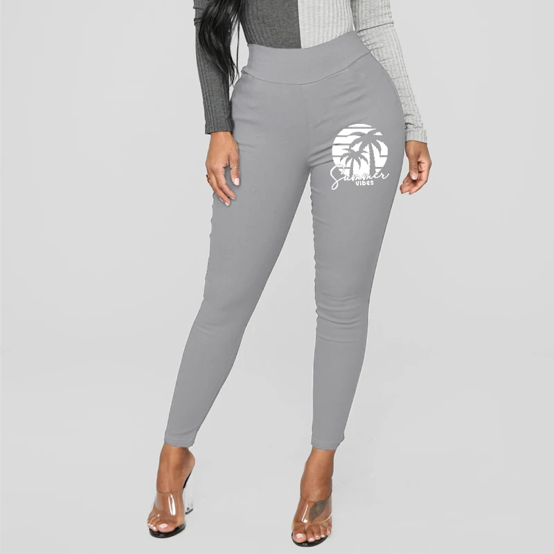 Женские брюки-карандаш на весну и осень, эластичные брюки, женские облегающие брюки с высокой талией 
Женские брюки-карандаш на весну и осень, эластичные брюки, женские облегающие брюки с высокой талией