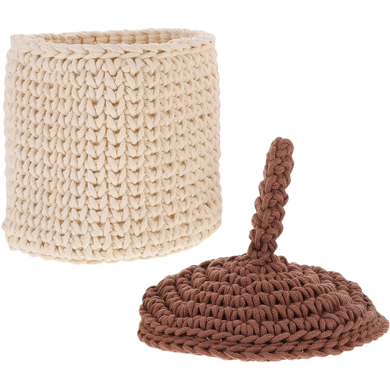 Rope Acorn Basket Snack Storage Holder Home Supplies Decorative Woven Cotton Accessory Child Hair Clip
Rope Acorn Basket Snack Storage Holder Home Supplies Decorative Woven Cotton Accessory Child Hair Clip